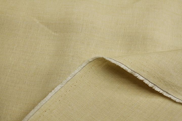 Лен (о) бело-желтый - итальянские ткани Тессутидея арт. 16-1043