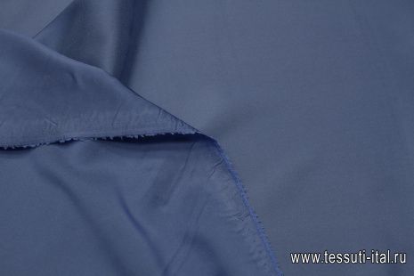 Подкладочная стрейч (о) светло-синяя  - итальянские ткани Тессутидея арт. 07-1514