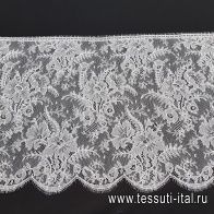 Кружево (о) белое ш-30см - итальянские ткани Тессутидея арт. 03-4436