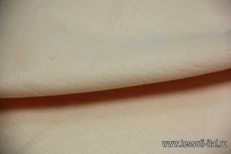 Плательная фактурная (о) персиковая - итальянские ткани Тессутидея арт. 03-3671