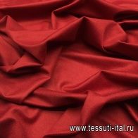 Пальтовая (о) темно-красная - итальянские ткани Тессутидея арт. 09-1462