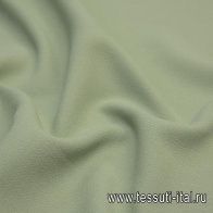 Плательная двухслойная (о) оливковая - итальянские ткани Тессутидея арт. 17-0965