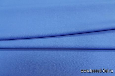 Костюмная стрейч(о) синяя - итальянские ткани Тессутидея арт. 05-3300