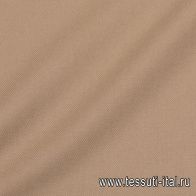 Пальтовая дабл двухслойная (о) бежевая - итальянские ткани Тессутидея арт. 09-1970