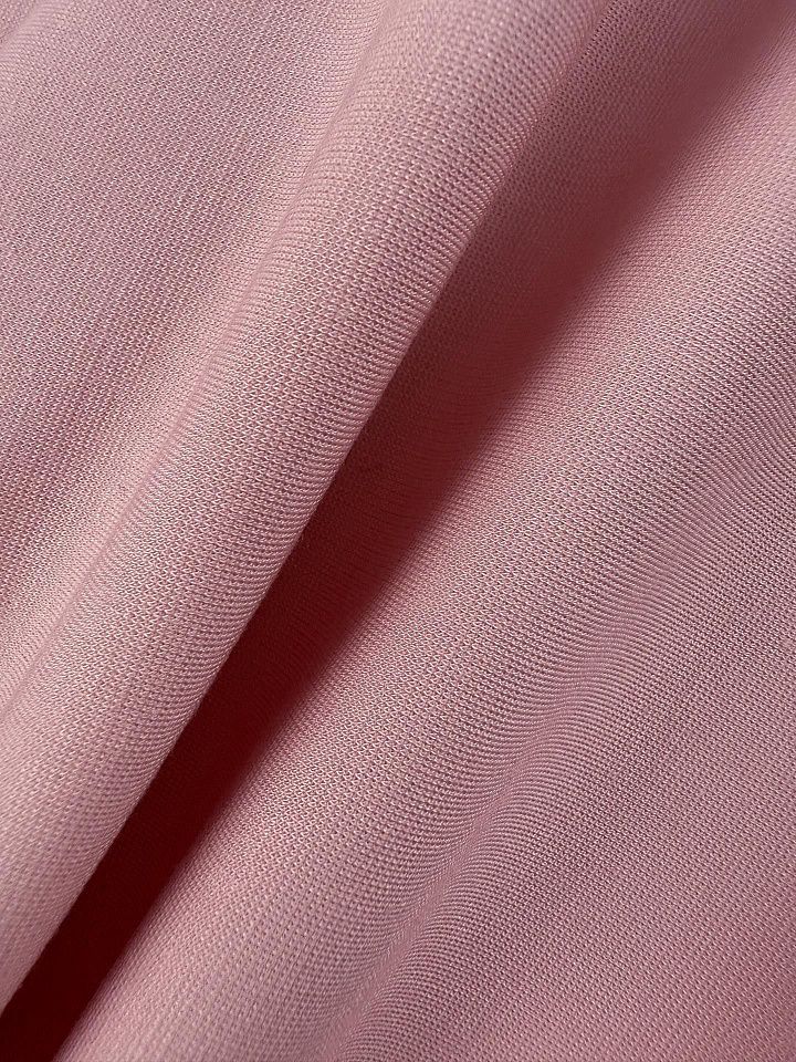 Джерси вискоза+полиамид (о) светло-розовое - итальянские ткани Тессутидея арт. 14-1765