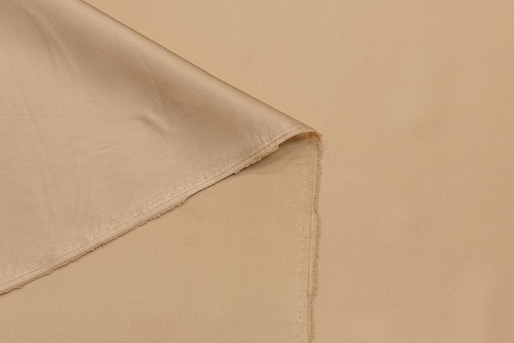Подкладочная стрейч (о) бежевая - итальянские ткани Тессутидея арт. 07-1400