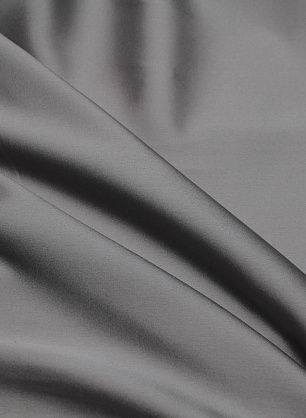 Шелк атлас стрейч (о) серый - в интернет-магазине тканей Тессутидея арт. 10-4553