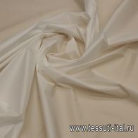 Плащевая с водоотталкивающим покрытием (о) белая - итальянские ткани Тессутидея арт. 11-0461