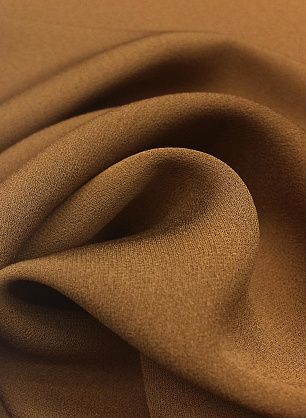 Плательная кади (о) светло-коричневая - в интернет-магазине тканей Тессутидея арт. 02-8021