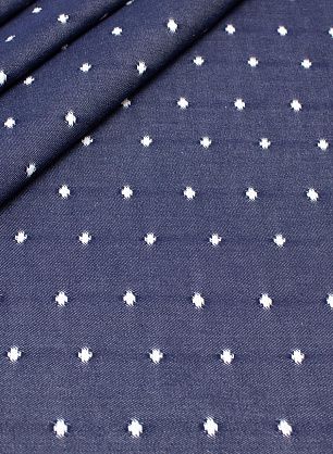 Джинса (н) синяя с потертостями - в интернет-магазине тканей Тессутидея арт. 01-5361