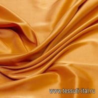 Подкладочная стрейч (о) терракотовая - итальянские ткани Тессутидея арт. 07-1170