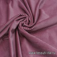 Вельвет (о) лиловый - итальянские ткани Тессутидея арт. 01-7345