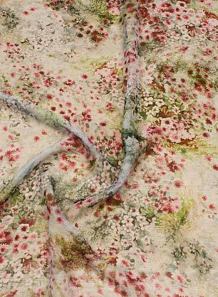 Шифон (н) мелкий цветочный рисунок - в интернет-магазине тканей Тессутидея арт. 10-3715