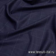 Костюмная (н) сине-серая клетка - итальянские ткани Тессутидея арт. 05-3804