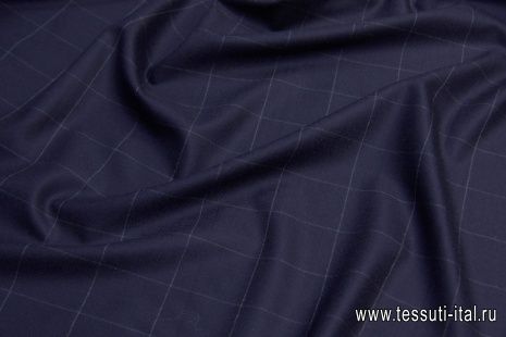 Костюмная (н) сине-серая клетка - итальянские ткани Тессутидея арт. 05-3804