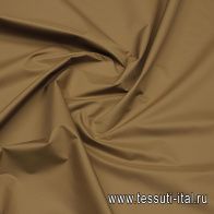 Плащевая с водоотталкивающим покрытием (о) светло-коричневая - итальянские ткани Тессутидея арт. 11-0462