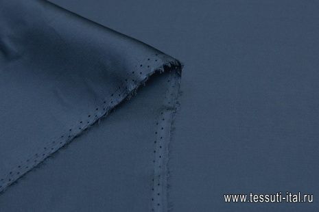 Туаль (о) темно-синяя - итальянские ткани Тессутидея арт. 10-1885