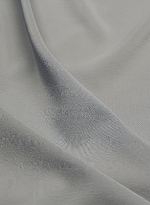 Крепдешин (о) светло-серый - в интернет-магазине тканей Тессутидея арт. 10-4543