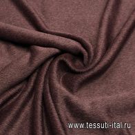 Пальтовая (о) фиолетовая меланж - итальянские ткани Тессутидея арт. 09-2051