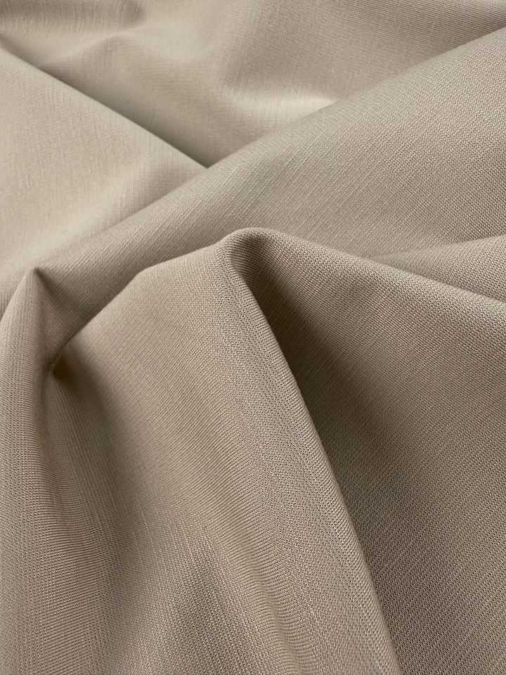 Джерси вискоза+полиамид (о) бежевое - итальянские ткани Тессутидея арт. 14-1761