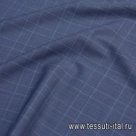 Костюмная (н) серо-сине-красная клетка - итальянские ткани Тессутидея арт. 05-3832