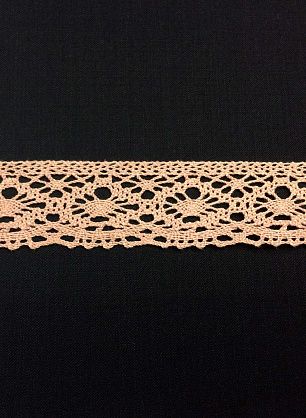 Тесьма макраме (о) салатовая, бежево-розовая  ш-4см - в интернет-магазине тканей Тессутидея арт. 01-4083