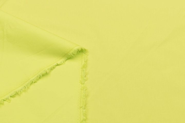 Сорочечная стрейч (о) лаймовая - итальянские ткани Тессутидея арт. 01-6991
