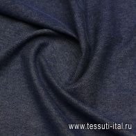 Джинса (о) темно-синяя  - итальянские ткани Тессутидея арт. 01-7587