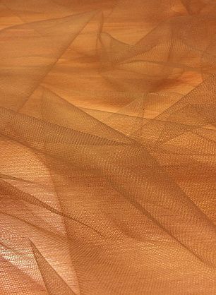 Плательная сетка фатин (о) коричневая - в интернет-магазине тканей Тессутидея арт. 03-5126