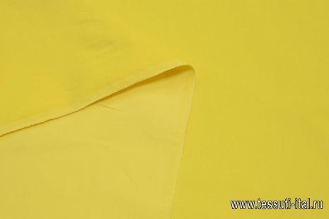 Хлопок костюмный стрейч (о) ярко-желтый - итальянские ткани Тессутидея арт. 01-6653