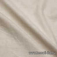 Лен (о) бело-бежевый - итальянские ткани Тессутидея арт. 16-1069