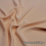 Шелк кади стрейч (о) светло-розово-бежевый - итальянские ткани Тессутидея арт. 10-3307