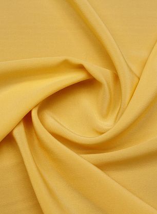 Крепдешин (о) желтый - в интернет-магазине тканей Тессутидея арт. 10-3995