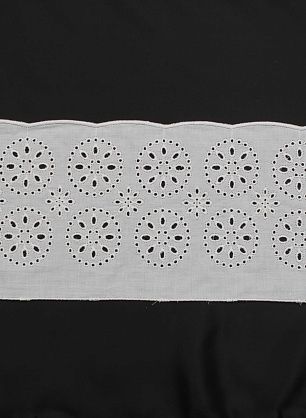 Шитье ш-11см белое - в интернет-магазине тканей Тессутидея арт. F-6354