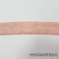 Тесьма (о) розово-бежевая ш-2см - итальянские ткани Тессутидея арт. F-5422