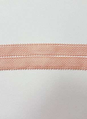 Тесьма (о) розово-бежевая ш-2см - в интернет-магазине тканей Тессутидея арт. F-5422