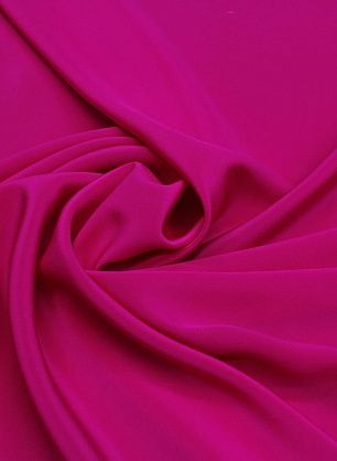Крепдешин (о) фуксия - в интернет-магазине тканей Тессутидея арт. 10-3463