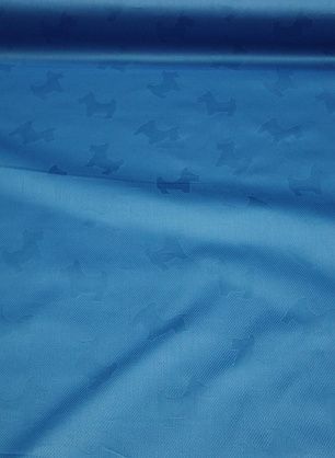 Сорочечная (о) собаки на синем - в интернет-магазине тканей Тессутидея арт. 01-3124