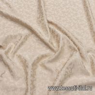 Жаккард (о) бежевый - итальянские ткани Тессутидея арт. 03-6748