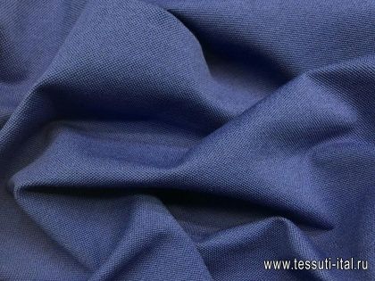 Трикотаж хлопок (о) синий - итальянские ткани Тессутидея арт. 12-0773
