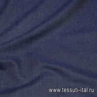 Костюмная джинса (о) темно-синяя - итальянские ткани Тессутидея арт. 05-3918