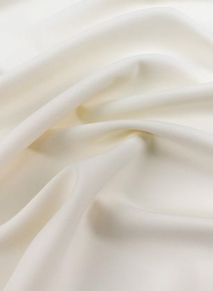Плательная вискоза стрейч (о) молочная - в интернет-магазине тканей Тессутидея арт. 04-1845