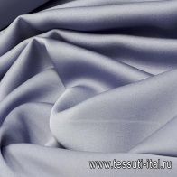 Крепдешин стрейч (о) серо-сиреневый Ermanno Scervino - итальянские ткани Тессутидея арт. 02-8316