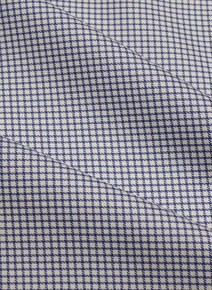 Сорочечная твил (н) бело-голубая клетка - в интернет-магазине тканей Тессутидея арт. 01-7888