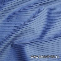 Вельвет (о) синий - итальянские ткани Тессутидея арт. 01-7141