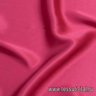 Шелк атлас (о) ягодный - итальянские ткани Тессутидея арт. 10-2324