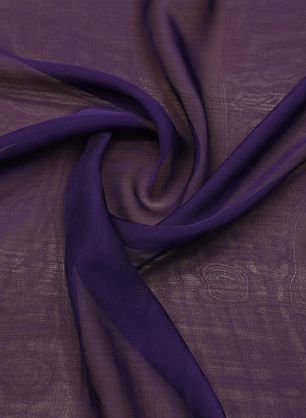 Шифон 35 г/м (о) темно-фиолетовый - в интернет-магазине тканей Тессутидея арт. 10-3858