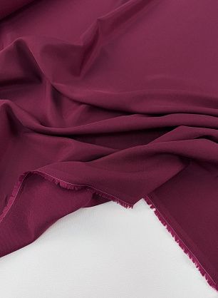 Подкладочная вискоза твил (о) бордовая - в интернет-магазине тканей Тессутидея арт. 08-1648