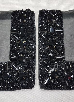 Декоративный элемент - на органзе 25*16см - в интернет-магазине тканей Тессутидея арт. F-3535