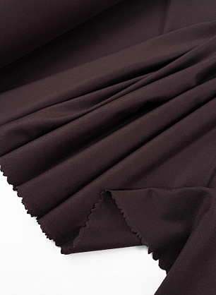 Костюмная фланель кашемир+шерсть (о) темно-коричневая - в интернет-магазине тканей Тессутидея арт. 05-5342